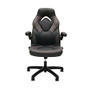 OFM Essentials Racing Style Faux Leather High-Back Gaming Chair, Gray/Black