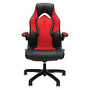 OFM Essentials Racing Style Faux Leather High-Back Gaming Chair, New Padding, Red/Black