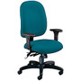OFM Super Task Fabric High-Back Computer Chair, Teal/Black