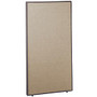 Bush ProPanel&trade; System Privacy Panel, 66 7/8 inch;H x 36 inch;W x 1 3/4 inch;D, Taupe/Tan, Standard Delivery Service