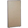 Bush ProPanel&trade; System Privacy Panel, 66 7/8 inch;H x 60 inch;W x1 3/4 inch;D, Taupe/Tan, Standard Delivery Service