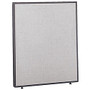 Bush ProPanel&trade; System, Privacy Panel, 42 7/8 inch;H x 48 inch;W x 1 3/4 inch;D, Light Gray/Slate, Standard Delivery Service