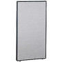 Bush ProPanel&trade; System, Privacy Panel, 66 7/8 inch;H x 36 inch;W x 1 3/4 inch;D, Light Gray/Slate, Standard Delivery Service