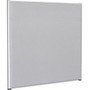 Lorell Gray Fabric Panel - 60.75 inch; Width x 59.25 inch; Height - Gray