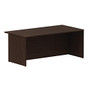BBF 300 Series Executive Shell Desk, 29 1/10 inch;H x 71 1/10 inch;W x 36 1/10 inch;D, Mocha Cherry, Standard Delivery Service