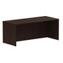 BBF 300 Series Shell Desk, 29 1/10 inch;H x 71 1/10 inch;W x 29 3/5 inch;D, Mocha Cherry, Standard Delivery Service