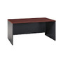 Bush Business Furniture Components Collection 66 inch; Wide Desk Shell, 29 7/8 inch;H x 66 inch;W x 29 3/8 inch;D, Hansen Cherry, Standard Delivery Service