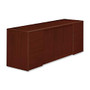 HON; 10700 Series&trade; Radius-Edge Credenza With Doors, 29 1/2 inch;H x 72 inch;W x 24 inch;D, Mahogany