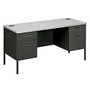 HON; Metro Classic Kneespace Credenza, Gray/Charcoal