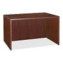 Lorell; Essentials 69000 Series Desk, 29 1/2 inch;H x 47 5/16 inch;W x 23 5/8 inch;D, Mahogany