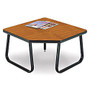 OFM Reception Table, Corner, 17 inch;H x 30 inch;W x 30 inch;D, Cherry