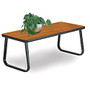 OFM Reception Table, Rectangular, 17 inch;H x 20 inch;W x 40 inch;D, Cherry