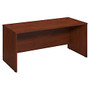 Bush Business Furniture Components Elite Desk Shell, 66 inch;W x 30 inch;D, Hansen Cherry, Standard Delivery Service