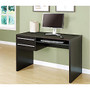 Monarch Hollow Core Computer Desk, 30 3/4 inch;H x 47 inch;W x 23 1/2 inch;D, Cappuccino