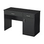 South Shore Furniture Axess Small Desk, 30 1/4 inch;H x 18 3/4 inch;W x 47 1/4 inch;D, Black