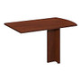 Bush Business Furniture Components Elite Peninsula Return, 48 inch; x 30 inch;, Hansen Cherry, Premium Installation Service