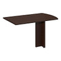 Bush Business Furniture Components Elite Peninsula Return, 48 inch; x 30 inch;, Mocha Cherry, Standard Delivery Service