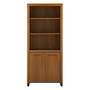 Bush; Achieve Door Pack for Bookcase, 24 1/8 inch;H x 26 1/8 inch;W x 5/8 inch;D, Warm Oak