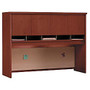 Bush Business Furniture Components Collection 60 inch; Wide Hutch, 43 inch;H x 58 7/8 inch;W x 15 3/8 inch;D, Hansen Cherry, Premium Installation Service