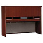 Bush Business Furniture Components Collection 60 inch; Wide Hutch, 43 inch;H x 58 7/8 inch;W x 15 3/8 inch;D, Mahogany, Standard Delivery Service