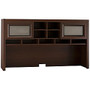 Bush; Achieve Hutch, 39 1/2 inch;H x 70 inch;W x 12 5/8 inch;D, Sweet Cherry