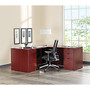 Lorell Prominence 79000 Series Hutch, 39 inch;H x 72 inch;W x 16 inch;D, Mahogany