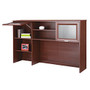 Realspace; Magellan Collection Hutch, 33 5/8 inch;H x 58 1/8 inch;W x 11 5/8 inch;D, Classic Cherry