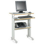 Safco; Muv&trade; Adjustable Stand-Up Workstation, 35 inch;-49 inch;H x 29 inch;W x 22 inch;D, Gray/Gray
