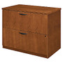 Basyx&trade; BW Series 2-Drawer Lateral File, 29 1/2 inch;H x 36 inch;W x 24 inch;D, Bourbon Cherry
