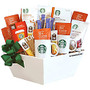 Givens Gift Basket, Starbucks Coffee, Cocoa And Chocolate To Share, 8 Lb