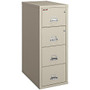 FireKing; UL 1-Hour Vertical File, 4 Drawers, Legal Size, 52 3/4 inch;H x 20 7/8 inch;W x 31 5/8 inch;D, Parchment, White Glove Delivery