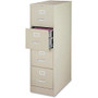 Lorell; Commercial-Grade Vertical File, Legal Size, 4 Drawers, 52 inch;H x 18 inch;W x 26 1/2 inch;D, Putty