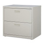 Lorell; Lateral File, 2 Drawers, 28 inch;H x 30 inch;W x 18 5/8 inch;D, Putty