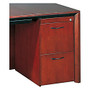 Mayline; Group File/File Pedestal, For Desk, 2-Drawer, 27 inch;H x 15 inch;W x 24 inch;D, Sierra Cherry, Unfinished Top