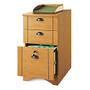 Realspace; Dawson 3-Drawer Vertical File Cabinet, 29 inch;H x 15 1/2 inch;W x 21 3/4 inch;D, Canyon Maple