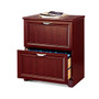Realspace; Magellan Collection 2-Drawer Lateral File Cabinet, 30 inch;H x 23 1/2 inch;W x 16 1/2 inch;D, Classic Cherry