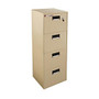 Sentry;Safe Fire-/Water-Resistant Letter-/Legal-Size Vertical File Cabinet, 4-Drawer, 55 1/2 inch;H x 18 1/4 inch;W x 21 inch;D, Putty