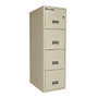 Sentry;Safe FIRE-SAFE; 4-Drawer Vertical File Cabinet, 53 3/5 inch;H x 16 3/5 inch;W x 25 inch;D, Putty