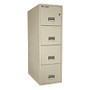 Sentry;Safe FIRE-SAFE; 4-Drawer Vertical File Cabinet, 53 5/8 inch;H x 16 5/8 inch;W x 31 inch;D, Putty