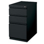 WorkPro Mobile Pedestal File, 27 3/4 inch;H x 15 inch;W x 22 7/8 inch;D, 30% Recycled, Black