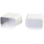 C2G Wiremold Uniduct 2900 Blank End Fitting - White