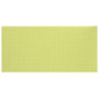 BBF Momentum 36 inch; Tackboard, 14 3/4 inch;H x 30 11/16 inch;W x 5/8 inch;D, Lime, Standard Delivery Service