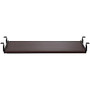 Lorell Essentials 69000 Series Laminate Keyboard Tray, 26 inch;W x 15 7/16 inch;D, Mahogany