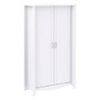 Bush; Aero Wood 2-Door Tall Storage Cabinet, 3 Shelves, 60 1/4 inch;H x 36 inch;W x 15 3/8 inch;D, Pure White