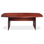 Realspace; Broadstreet Conference Table, Boat-Shaped, 30 inch;H x 94 1/2 inch;W x 47 1/4 inch;D, Cherry