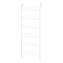 Honey-Can-Do 18-Pair Over-The-Door Shoe Rack, 63 inch;H x 5 7/8 inch;W x 22 3/8 inch;D, White