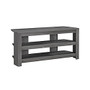 Monarch Specialties Engineered Wood TV Stand, For Flat-Panel TVs Up To 40 inch;, 20 inch;H x 42 inch;W x 16 inch;D, Gray