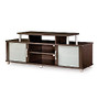 South Shore Furniture City Life TV Stand, 22 inch;H x 59 inch;W x 20 inch;D, Chocolate