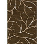 Flagship Carpets Printed Rug, Moreland, 4'H x 6'W, Dark Chocolate
