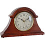 FirsTime; Napoleon Tabletop Clock, 7 1/2 inch;H x 12 inch;W x 2 1/2 inch;D, Walnut